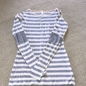 Lululemon striped long sleeve shirt